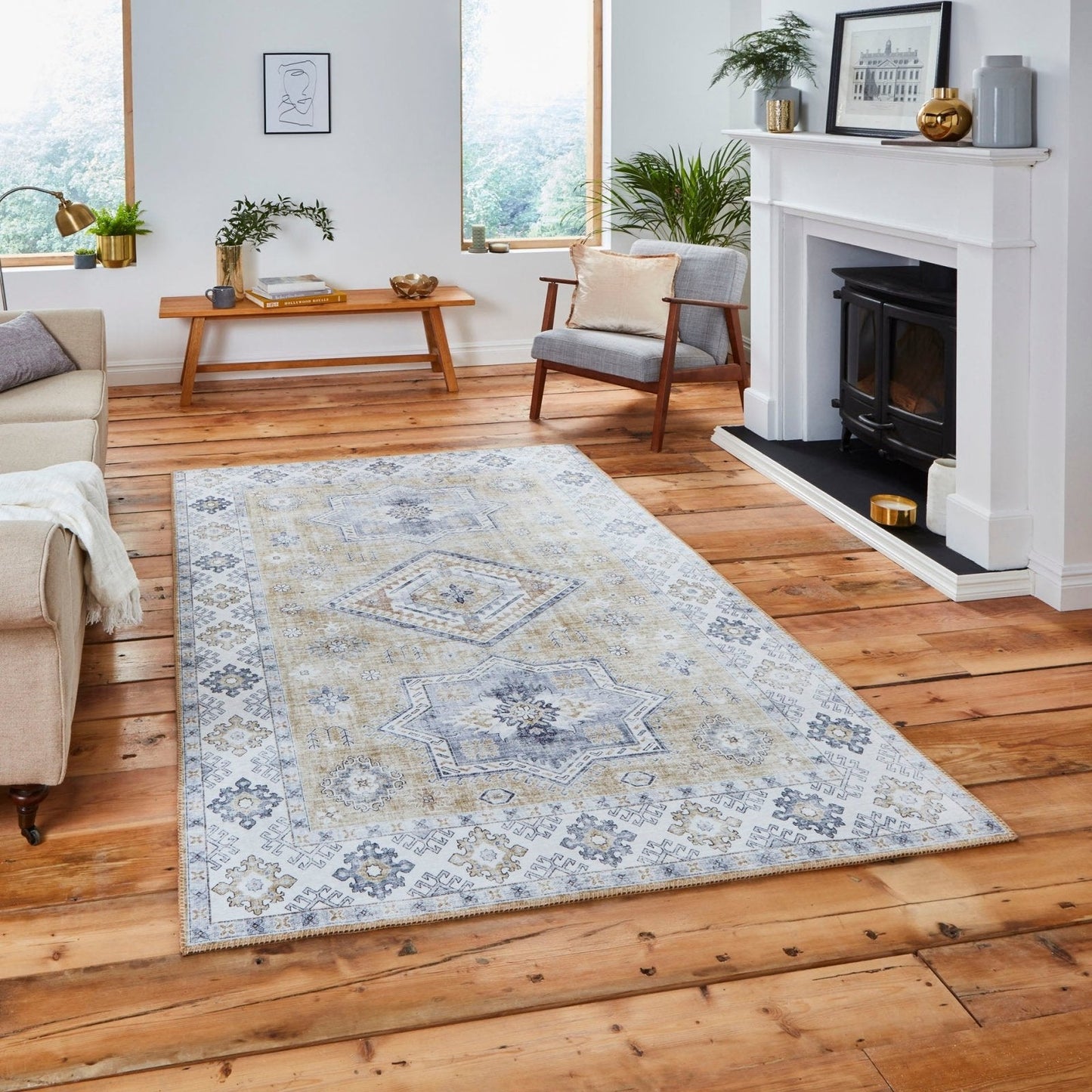 Topaz G4705 Gold Rug