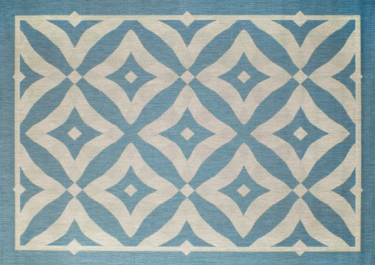 Treasure Garden 5x7 Charleston Spa Outdoor Rug