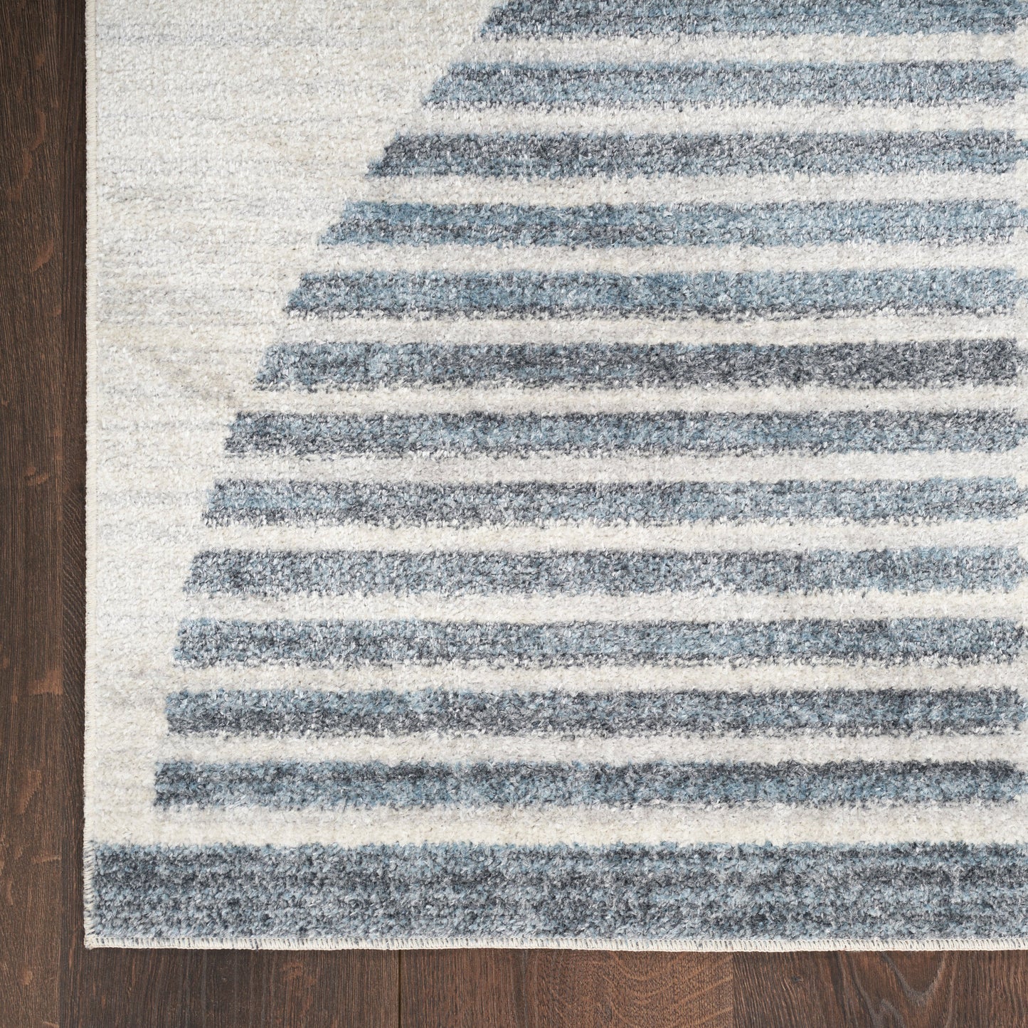 Astra Machine Washable Area Rug - Ivory Blue