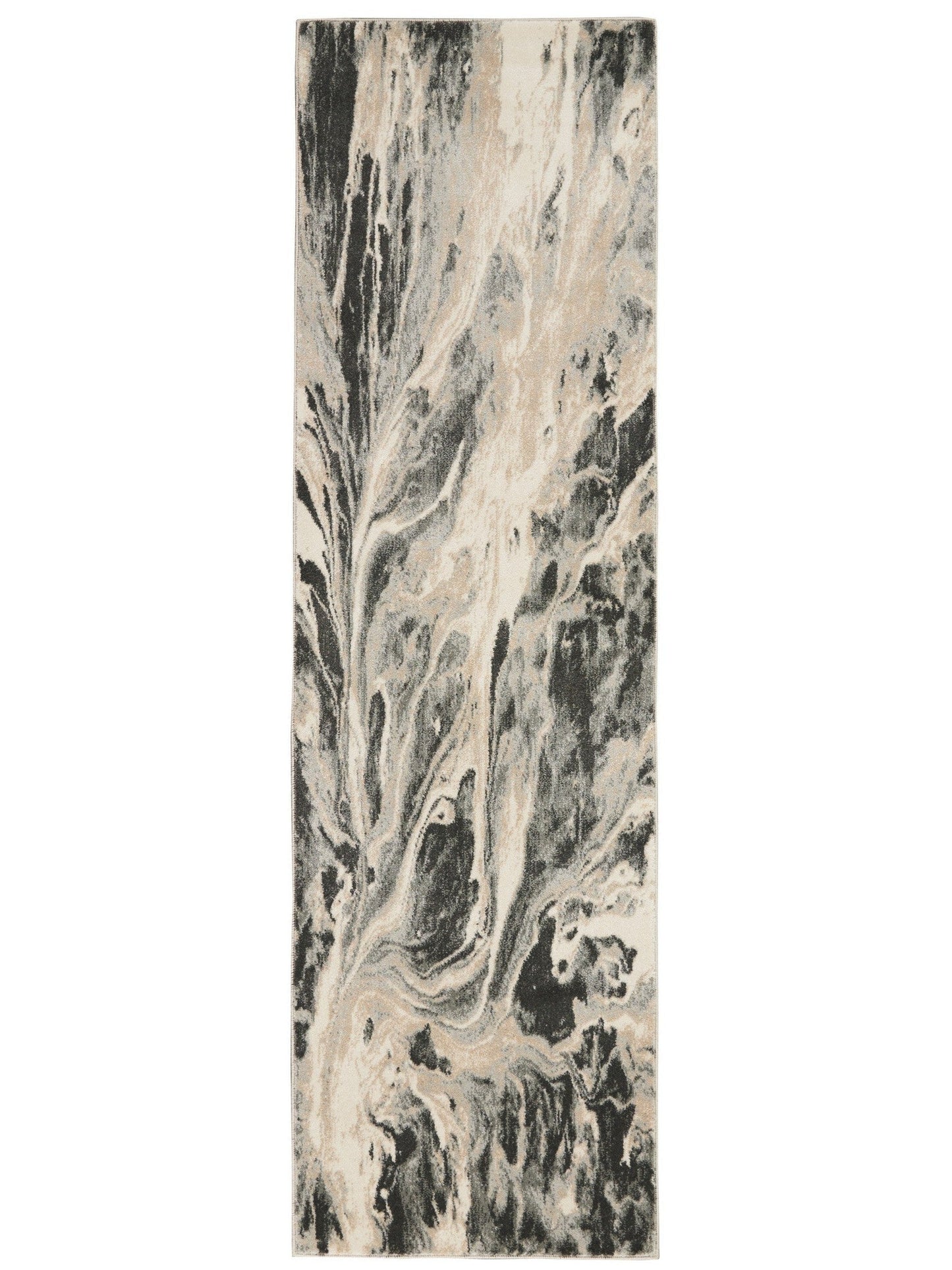 Elegance Area Rug - Charcoal/Grey/Beige (10 sizes)-Inspire Me! Home Decor