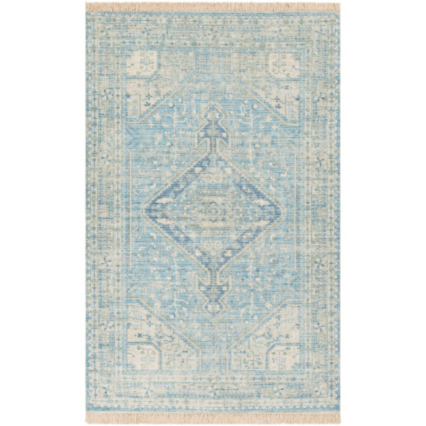 Zainab Cotton Blend Area Rug - Available in a Variety of Sizes
