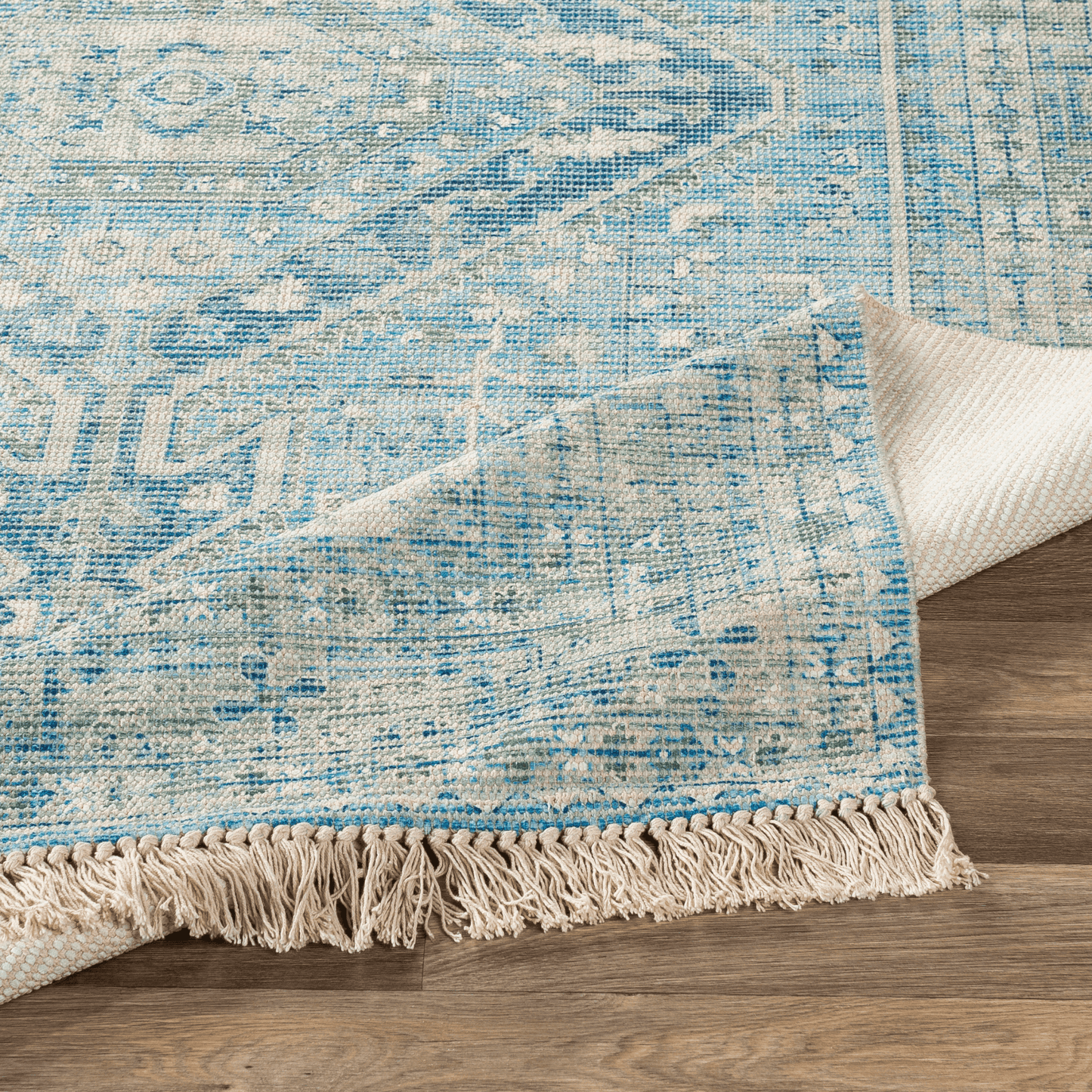 Zainab Cotton Blend Area Rug - Available in a Variety of Sizes