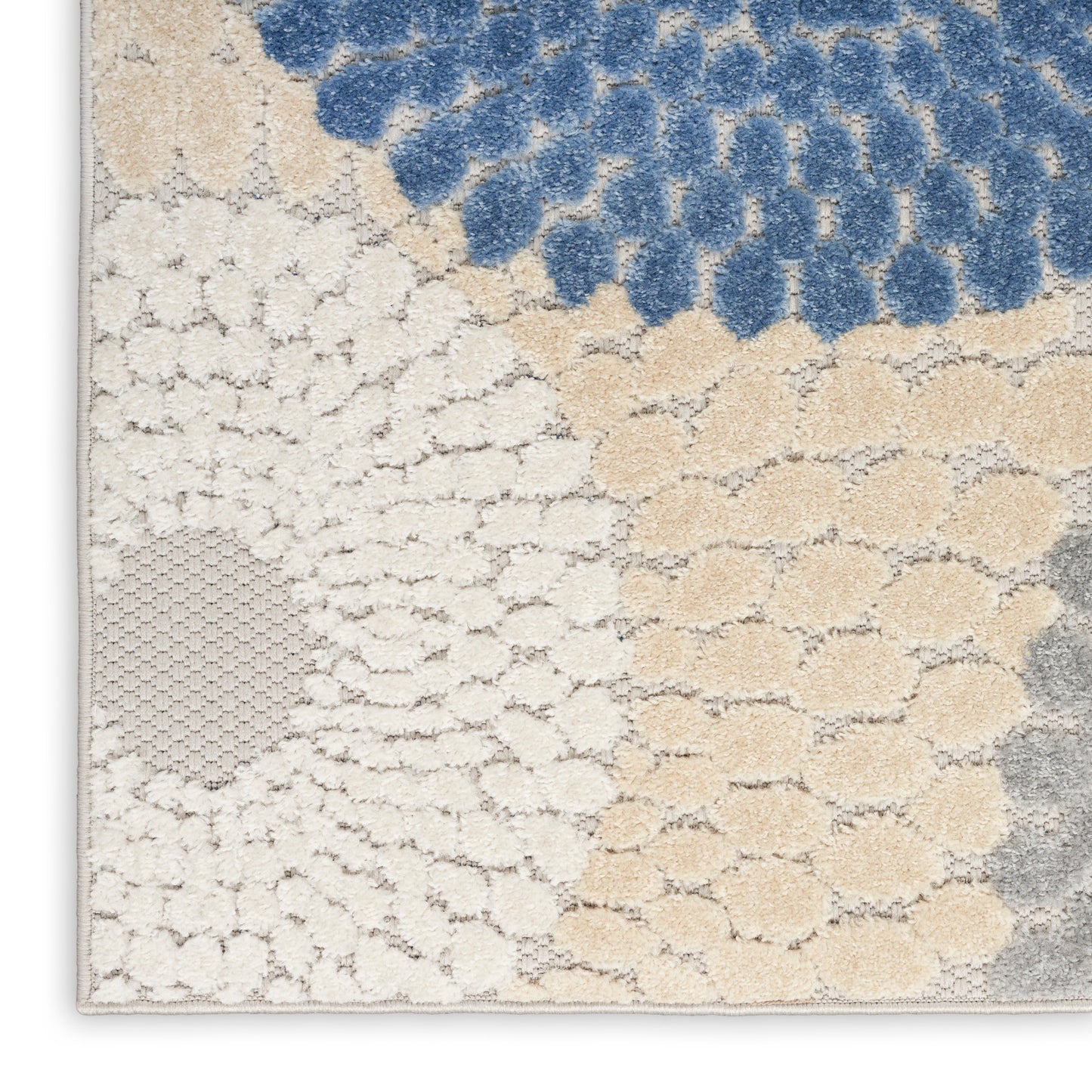 Aloha Area Rug - Blue/Grey